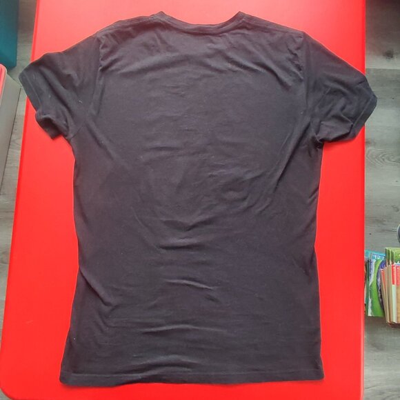 Volcom short sleeve T-shirt black with graphic design men's size M - Picture 3 of 4